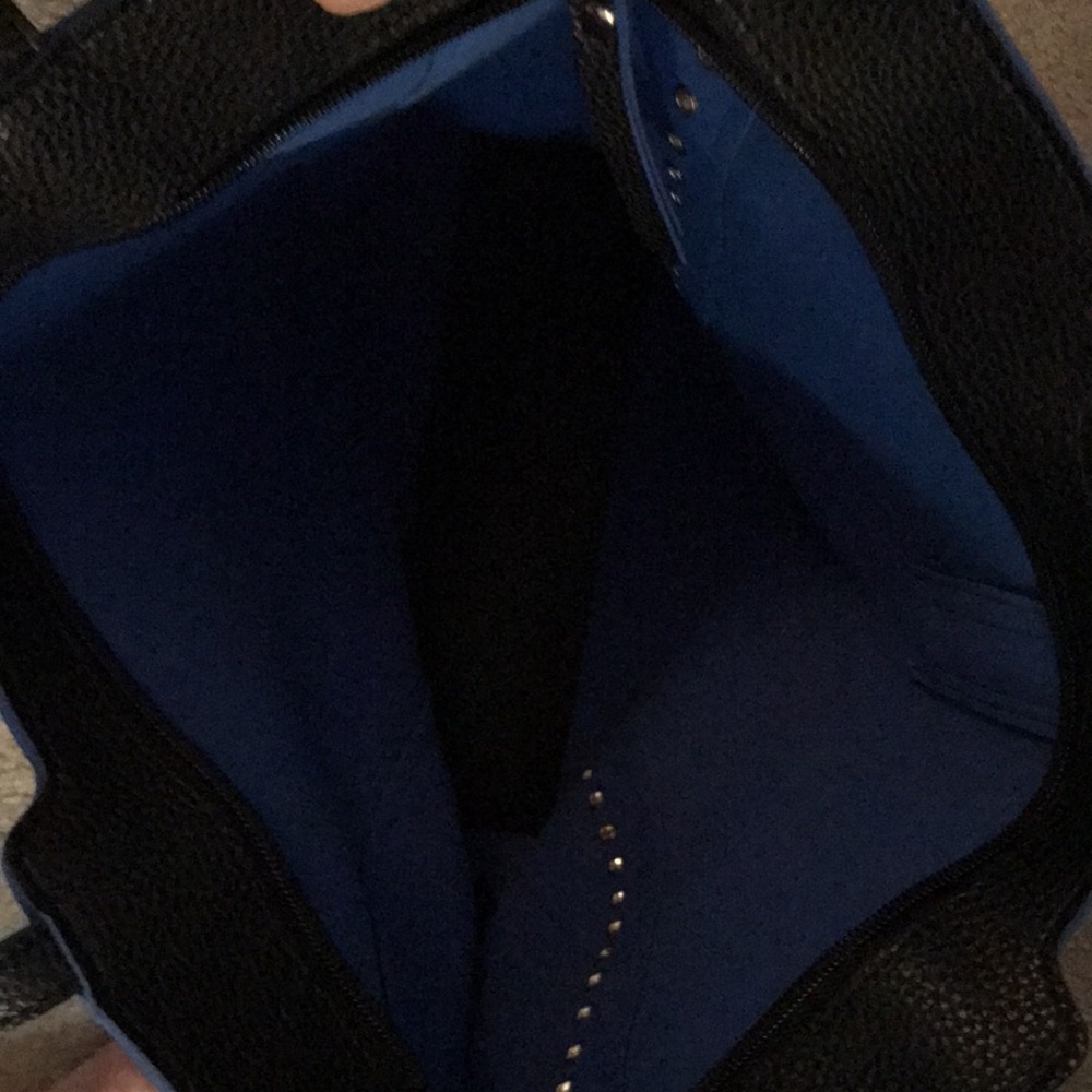 Kate Landry navy unlined TOTE bag NWT - Picture 9 of 11